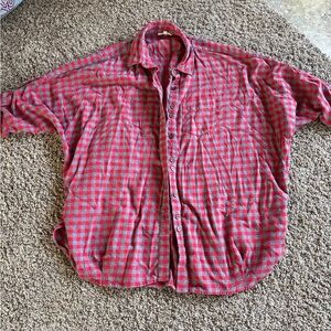 Cotton Checkered Shirt